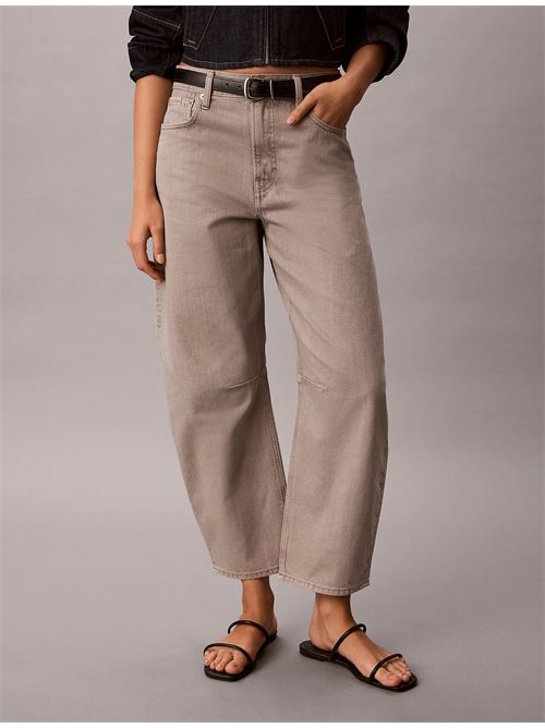 cropped barrel jean CALVIN KLEIN JEANS | LV047G900GSDH